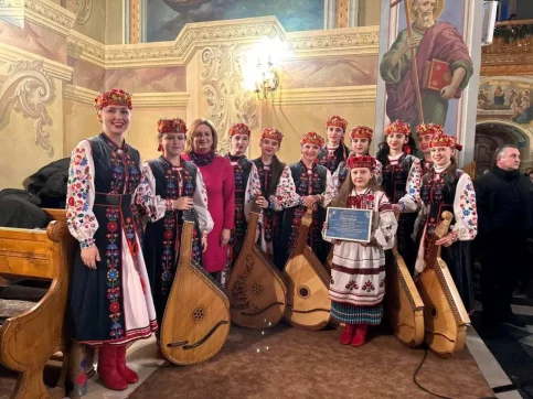 ансамбль бандуристів «МАЛЬОВАНКА» взяв участь у II-му фестивалі коляди 1