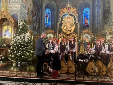 ансамбль бандуристів «МАЛЬОВАНКА» взяв участь у II-му фестивалі коляди 6