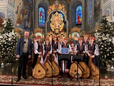 ансамбль бандуристів «МАЛЬОВАНКА» взяв участь у II-му фестивалі коляди 7